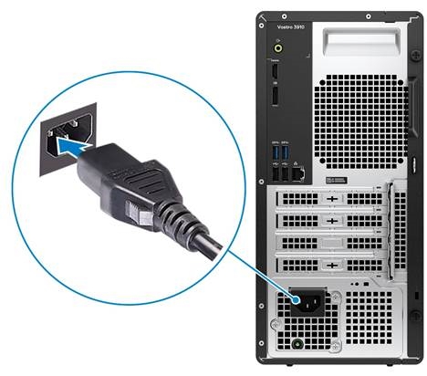 Dell - Vostro 3910 - Uw computer instellen - Stap 4 Uw computer instellen - Stap 4