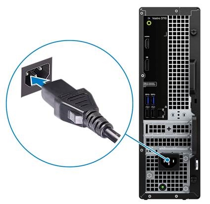 Dell - Vostro 3710 - Uw computer instellen - Stap 4 Uw computer instellen - Stap 4