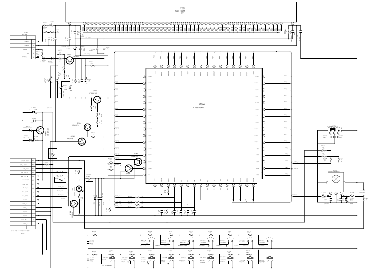 Onkyo - TX-8220 - Schematische diagrammen - Displaysectie Schematische diagrammen - Displaysectie