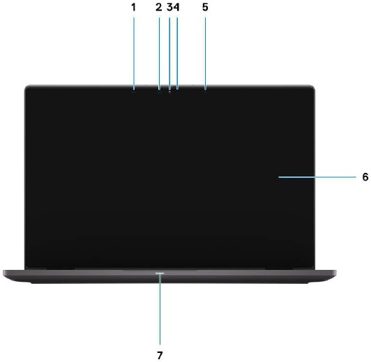 Dell - Latitude 7310 - Chassisoverzicht - Weergave - 2-in-1 Chassisoverzicht - Weergave - 2-in-1