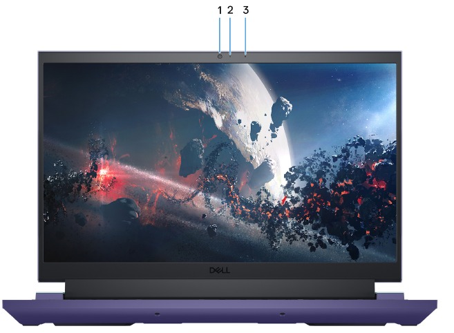 Dell - G15 5530 - Vooraanzicht Vooraanzicht