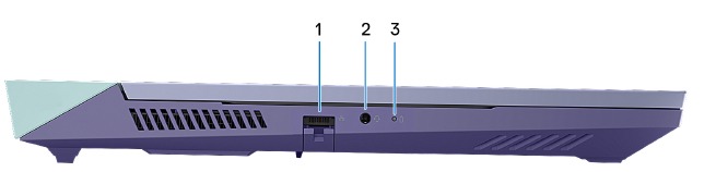 Dell - G15 5530 - Linkerzijde Linkerzijde