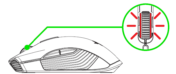 RAZER - LANCEHEAD - INDICATOR VOOR LAGE STROOMSTERKTE INDICATOR VOOR LAGE STROOMSTERKTE