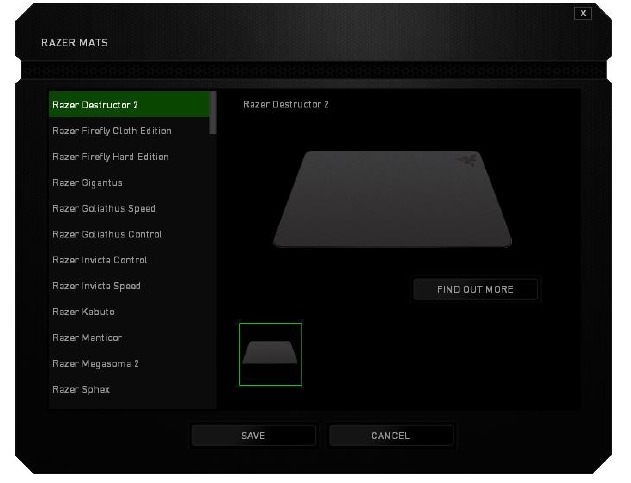 RAZER - LANCEHEAD - Razer-muismatten Razer-muismatten