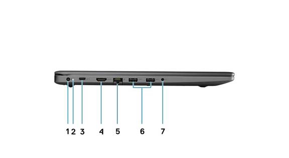 Dell - Vostro 3400 - Linkerzijde Linkerzijde