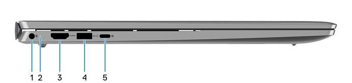 Dell - Vostro 5620 - Linkerweergave Linkerweergave