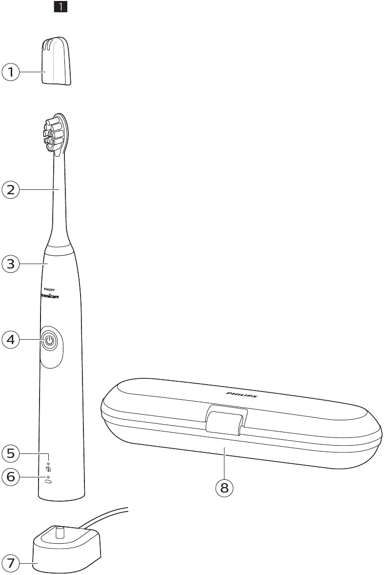 Philips - Sonicare ProtectiveClean 4300 - Productoverzicht Productoverzicht