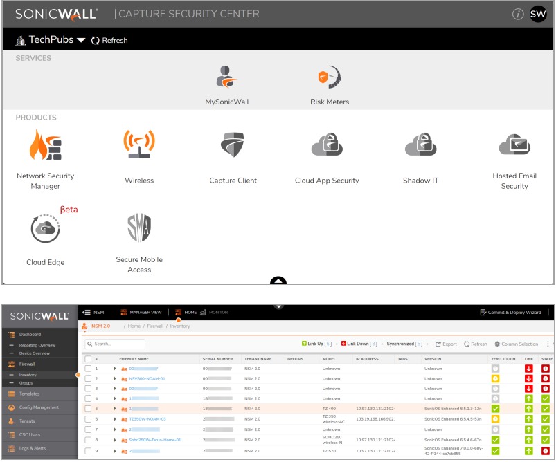 SonicWALL - TZ Series - Installatie en registratie - Cloudbeheer Installatie en registratie - Cloudbeheer