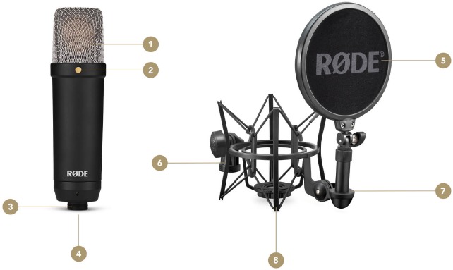 RODE - NT1 Signature Series - Functies Functies