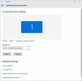 Dell - Latitude 7370 - De schermresolutie wijzigen De schermresolutie wijzigen
