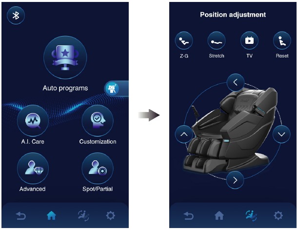 Osaki - OS-3D Vito - Artificial Intelligence Care - Advanced - Step 2 Artificial Intelligence Care - Advanced - Step 2