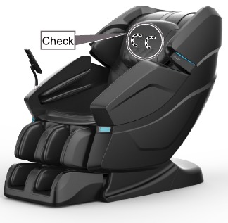 Osaki - OS-3D Vito - Zorg ervoor dat de massagerollers correct zijn gepositioneerd Zorg ervoor dat de massagerollers correct zijn gepositioneerd