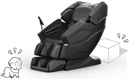 Osaki - OS-3D Vito - Controleer de ruimte rondom de stoel Controleer de ruimte rondom de stoel