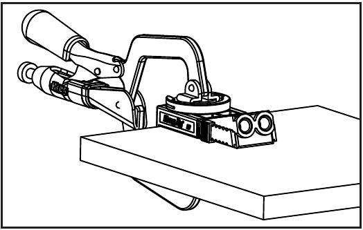 Kreg - Jig R3 - Gebruik - Vastklemmen - Stap 2 Gebruik - Vastklemmen - Stap 2