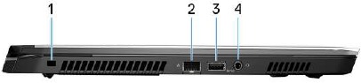 Alienware - m15 - Overzicht - Deel 2 - Links Overzicht - Deel 2 - Links