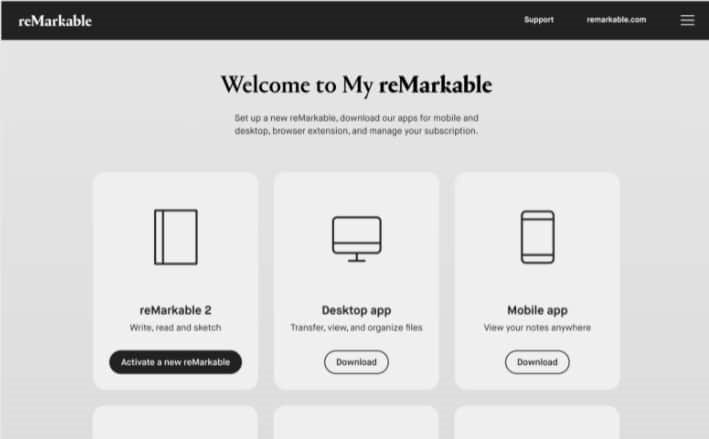 reMarkable - Paper Pro RM02A - Verbinden met je account - Stap 4 Verbinden met je account - Stap 4