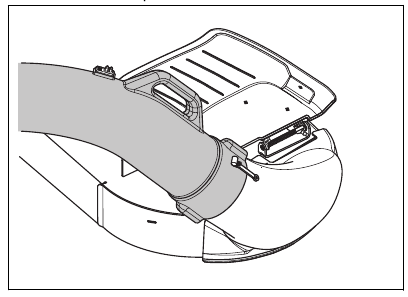 Husqvarna - Z242F - De opvanggoot installeren De opvanggoot installeren