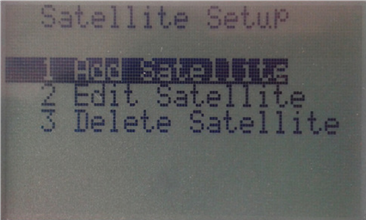 Satlink - WS-6933 - Satellietinstelling - Stap 1 Satellietinstelling - Stap 1