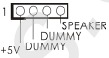Chassis luidspreker-header
