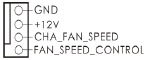 4-pins CHA_FAN1