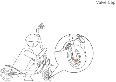 Segway - eKickScooter - De banden oppompen De banden oppompen