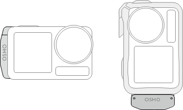 dji - Osmo Action 5 Pro - Osmo Action cold shoe-uitbreidingsset Osmo Action cold shoe-uitbreidingsset
