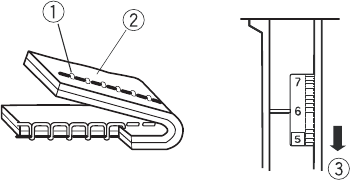Singer - M1000 - De spanning van de naalddraad aanpassen - Stap 3 De spanning van de naalddraad aanpassen - Stap 3