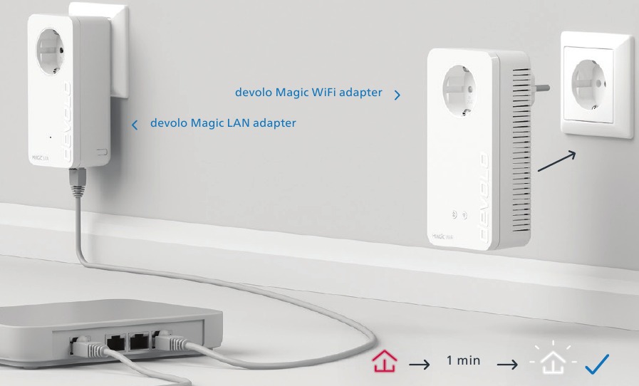Devolo - Magic WiFi - Help: handmatig koppelen - Stap 1 Help: handmatig koppelen - Stap 1