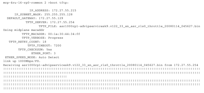 Cisco - ASR 1006 - Het systeem starten - Deel 4 Het systeem starten - Deel 4