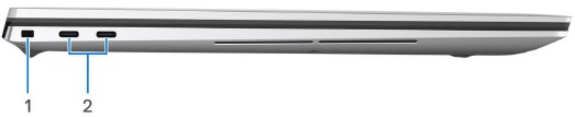Dell - XPS 17 9720 - Aanzichten - Links Aanzichten - Links