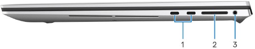 Dell - XPS 17 9720 - Aanzichten - Rechts Aanzichten - Rechts