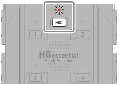ZOOM - H6essential - Voorbereiden om op te nemen met de XY-microfoon - Tracks inschakelen Voorbereiden om op te nemen met de XY-microfoon - Tracks inschakelen