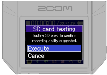 ZOOM - H6essential - Instellingen/eerste keer inschakelen - Batterijtype-instelling - Stap 2 Instellingen/eerste keer inschakelen - Batterijtype-instelling - Stap 2