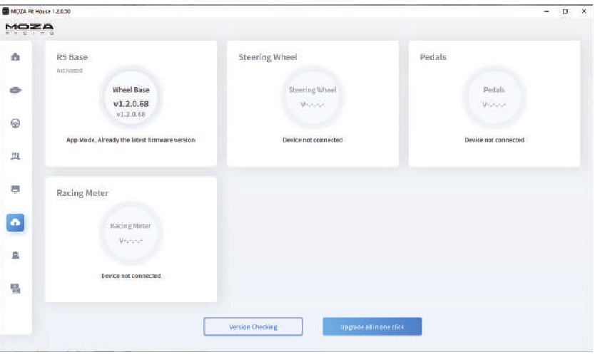 MOZA - R5 - Software-introductie - Stap 4 Software-introductie - Stap 4
