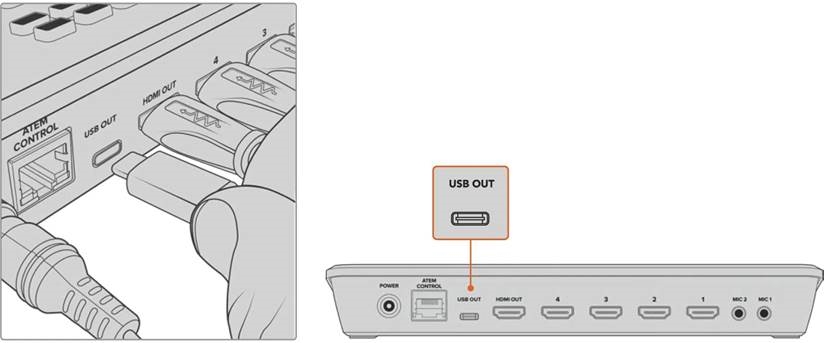 Blackmagic Design - ATEM Mini - Verbinding maken met Skype of Zoom Verbinding maken met Skype of Zoom