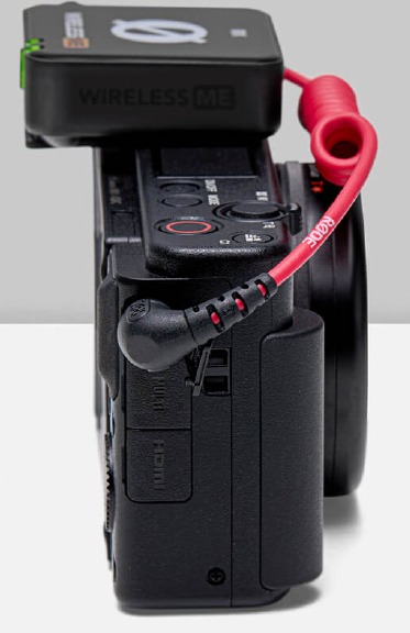RODE - WIRELESS ME - Aansluiten op een camera Aansluiten op een camera
