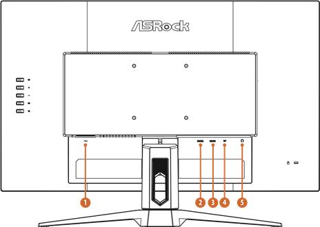 ASROCK - PHANTOM GAMING - I/O-POORTEN I/O-POORTEN
