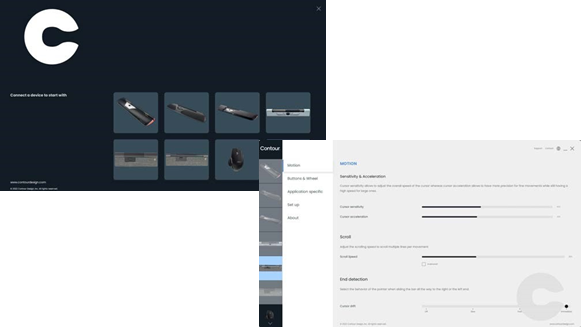 Contour - Unimouse - Software driver Software driver
