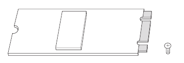 ASROCK - X370M - De M.2_SSD (NGFF) module installeren - Stap 1 De M.2_SSD (NGFF) module installeren - Stap 1
