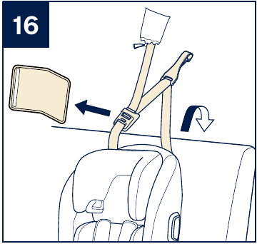 Nuna - MYTI - Productgebruik - Gebruik in de peutermodus - Stap 2 Productgebruik - Gebruik in de peutermodus - Stap 2