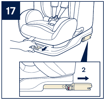 Nuna - MYTI - Productgebruik - Gebruik in de peutermodus - Stap 3 Productgebruik - Gebruik in de peutermodus - Stap 3