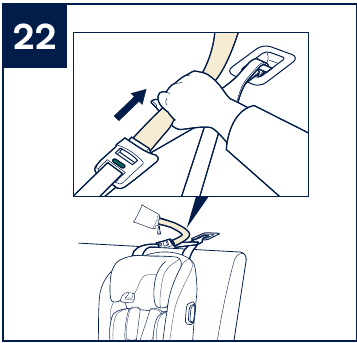 Nuna - MYTI - Productgebruik - Gebruik in de peutermodus - Stap 8 Productgebruik - Gebruik in de peutermodus - Stap 8