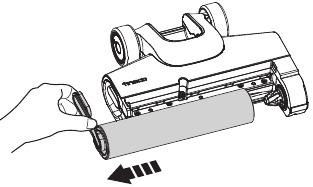 Tineco - iFLOOR 5 Series - De borstelrol reinigen - Stap 1 De borstelrol reinigen - Stap 1