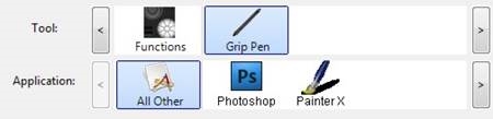 Wacom - Cintiq - TOEPASSINGSGEBONDEN INSTELLINGEN - Stap 2 TOEPASSINGSGEBONDEN INSTELLINGEN - Stap 2