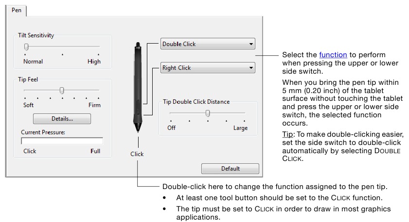 Wacom - Cintiq - HULPMIDDELKNOPPEN AANPASSEN - Stap 1 HULPMIDDELKNOPPEN AANPASSEN - Stap 1