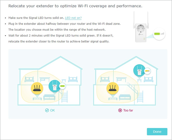 TP-Link - TL-WA860RE - De Range Extender instellen - Via een webbrowser - Stap 4 De Range Extender instellen - Via een webbrowser - Stap 4
