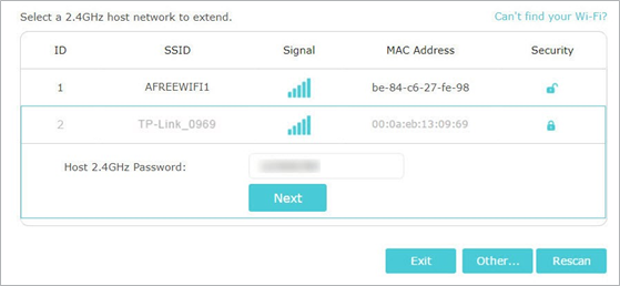 TP-Link - TL-WA860RE - De Range Extender instellen - Via een webbrowser - Stap 1 De Range Extender instellen - Via een webbrowser - Stap 1