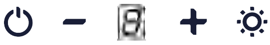 Elektronische knop