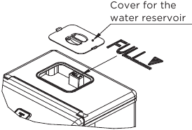 Vulwatertank