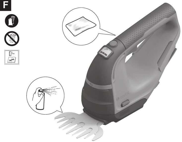 Bosch - Advanced Shear 18V-10 - Reinigen Reinigen